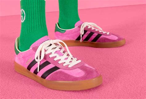 gazelle rosse gucci|adidas x gucci gazelle low.